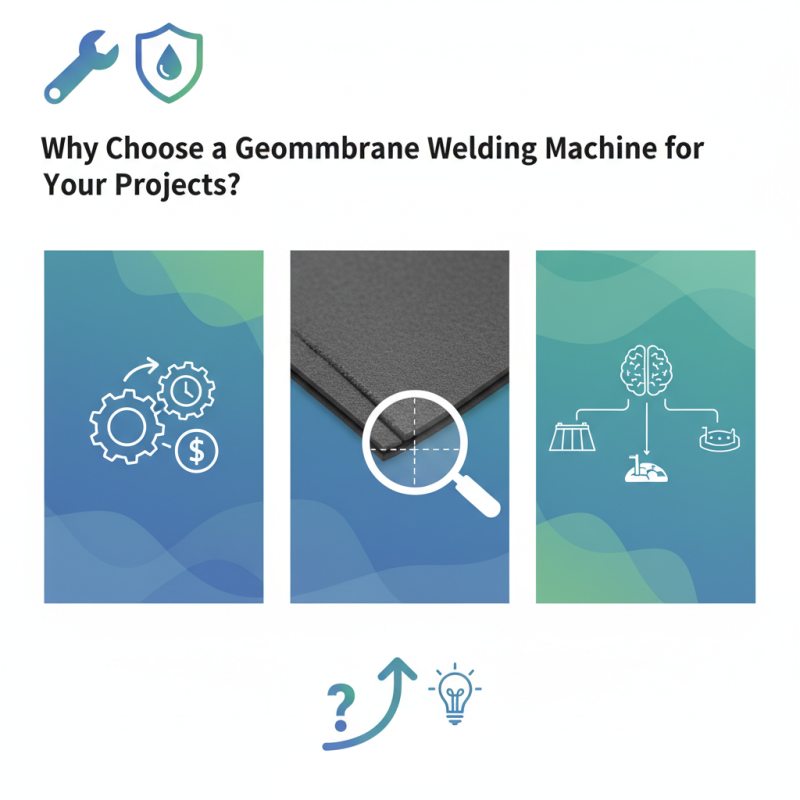 Why Choose a Geomembrane Welding Machine for Your Projects?