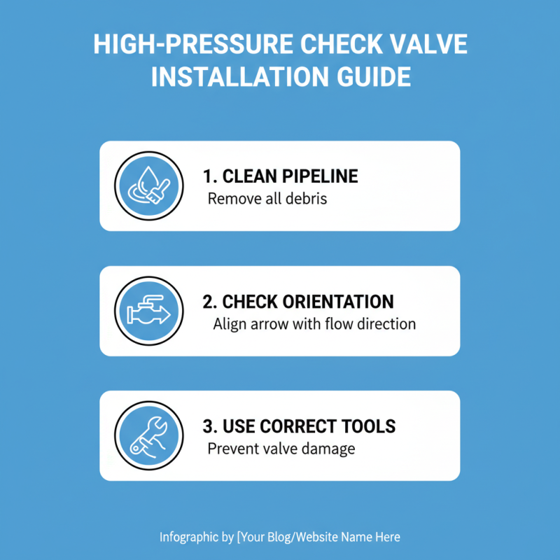 How to Choose the Right High Pressure Check Valve for Your Application?
