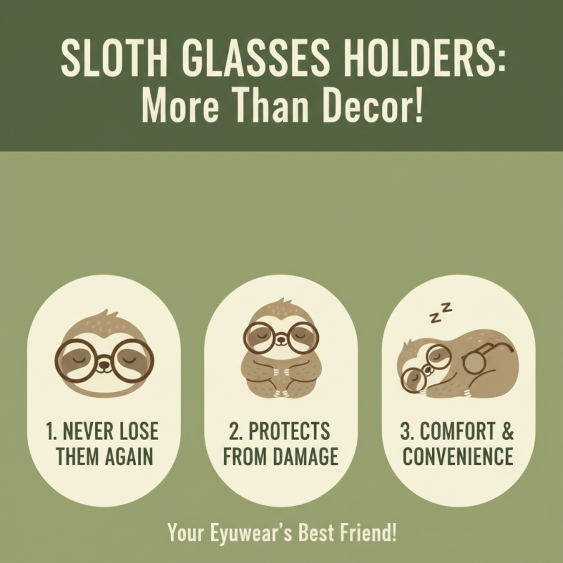 What is a Sloth Glasses Holder and Why You Need One?