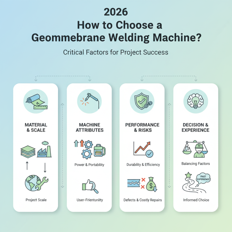 2026 How to Choose a Geomembrane Welding Machine?