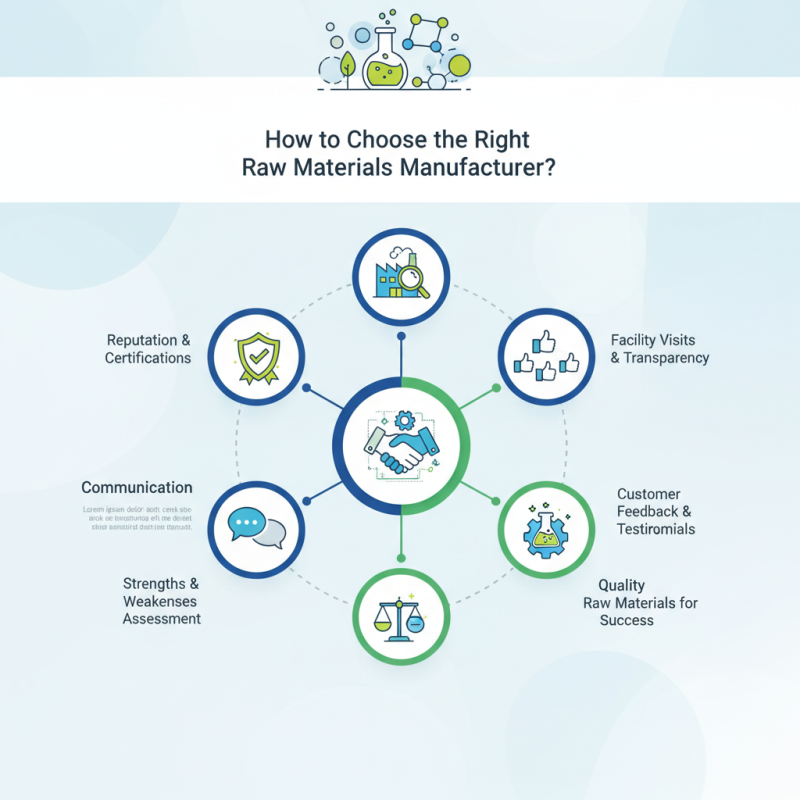 How to Choose the Right Chemical Raw Materials Manufacturer?