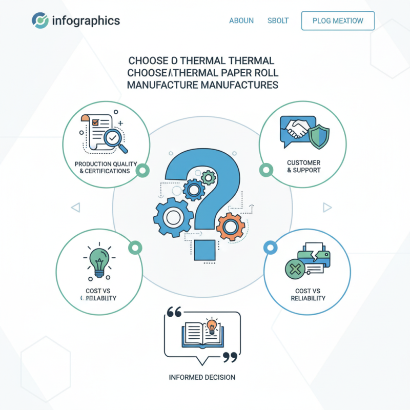 How to Choose the Best Thermal Paper Roll Manufacturer?