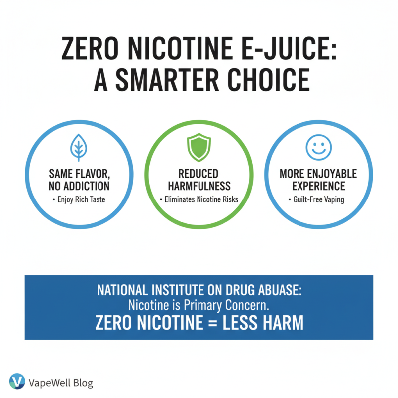 What is Zero Nicotine E-Juice and How Does it Work?
