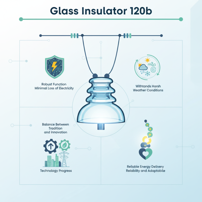 What is the Glass Insulator 120b and its significance?
