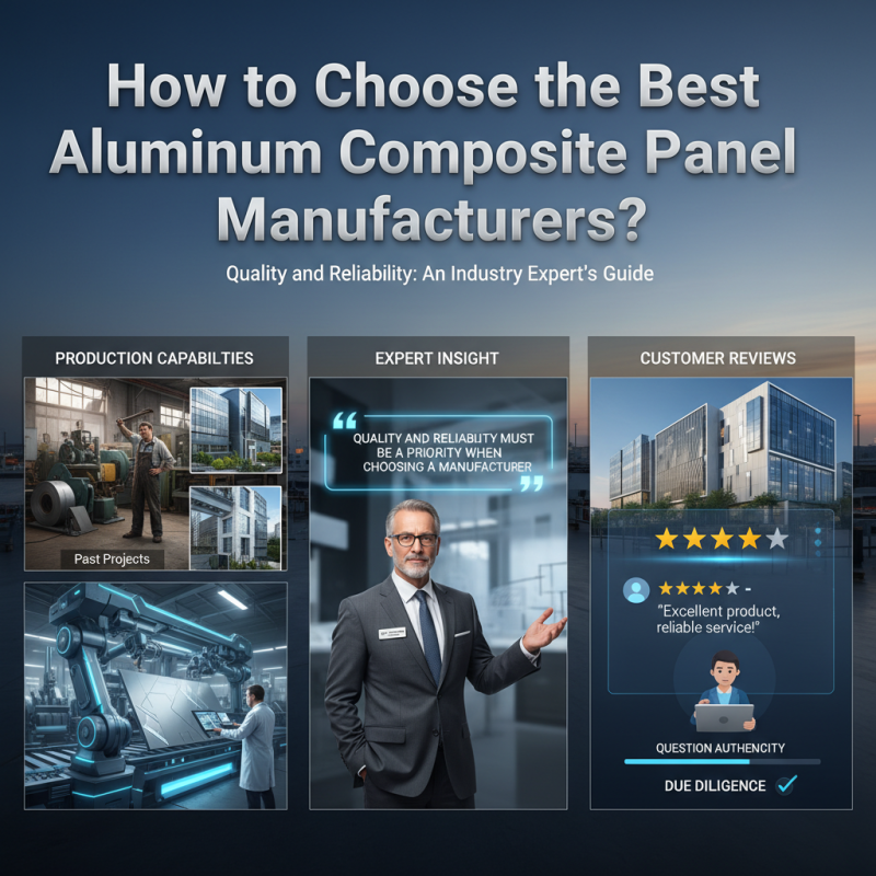 How to Choose the Best Aluminum Composite Panel Manufacturers?