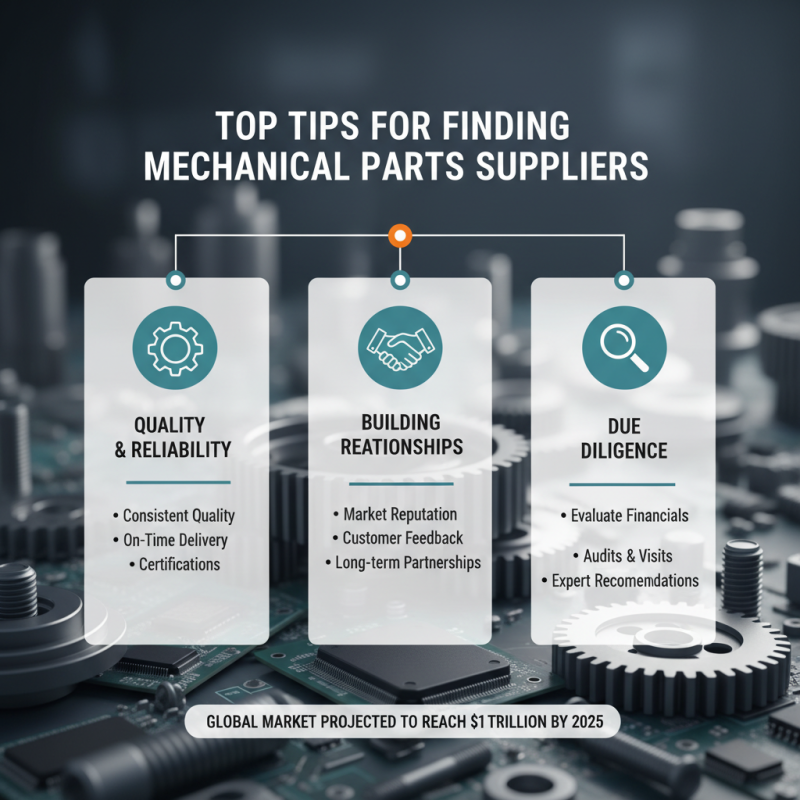 Top Tips for Finding Reliable Mechanical Parts Suppliers?
