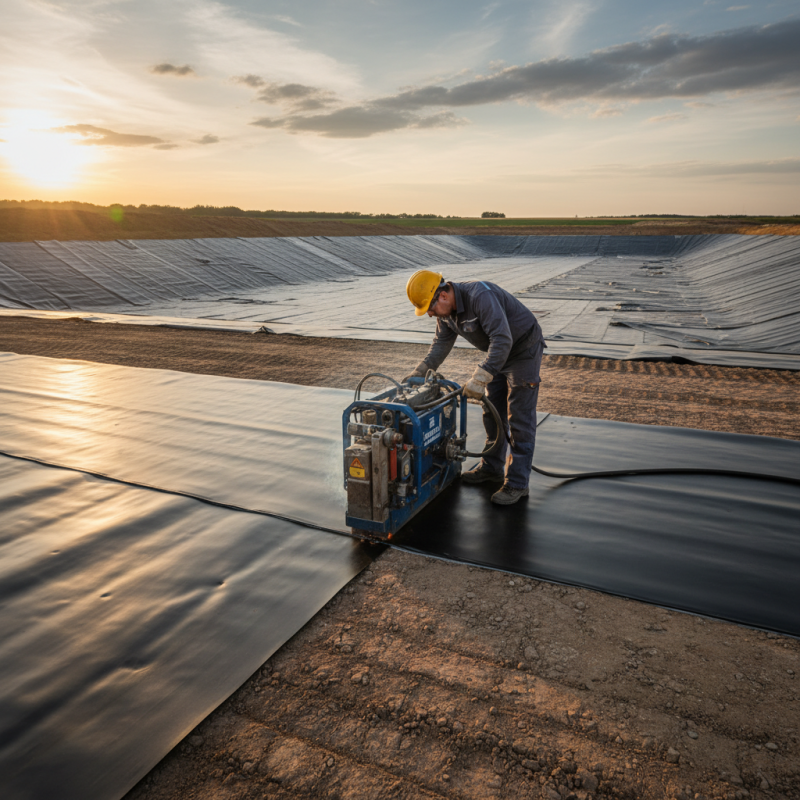 Best Tips for Using a Geomembrane Welding Machine?