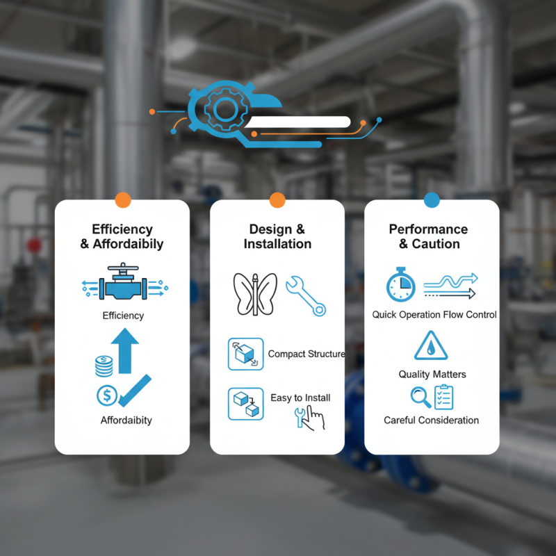 Why Choose Butterfly Valves for Sale in Your Projects?