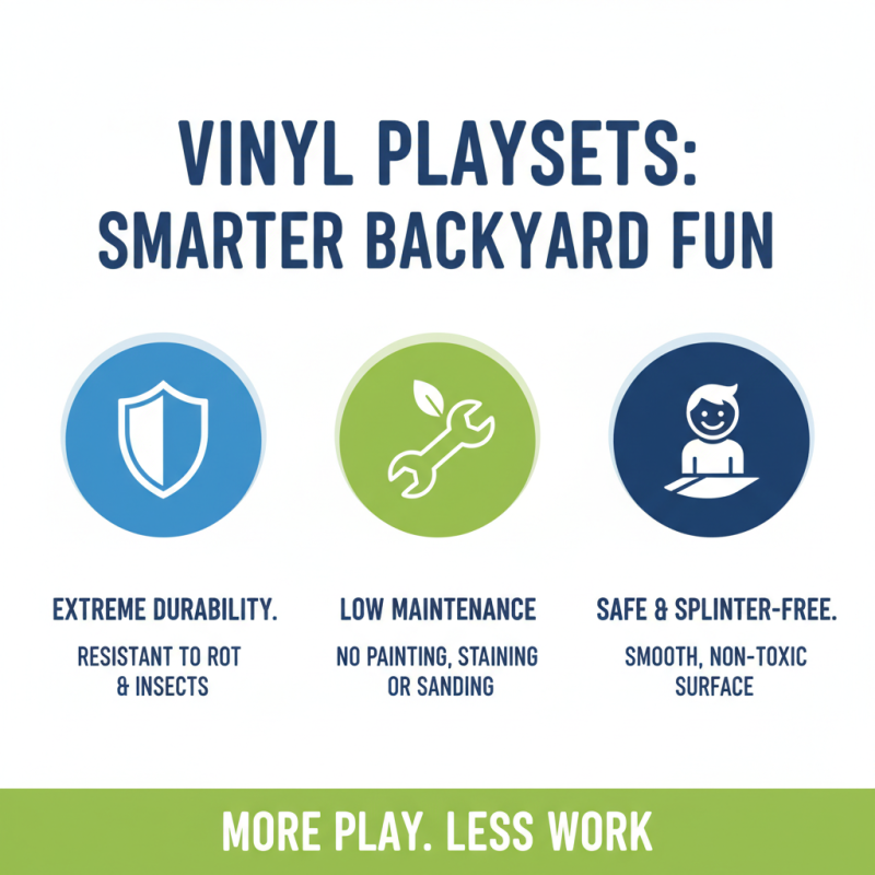 How to Choose the Best Vinyl Playsets for Your Backyard?