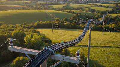 What is aerial fibre cable and how does it work?