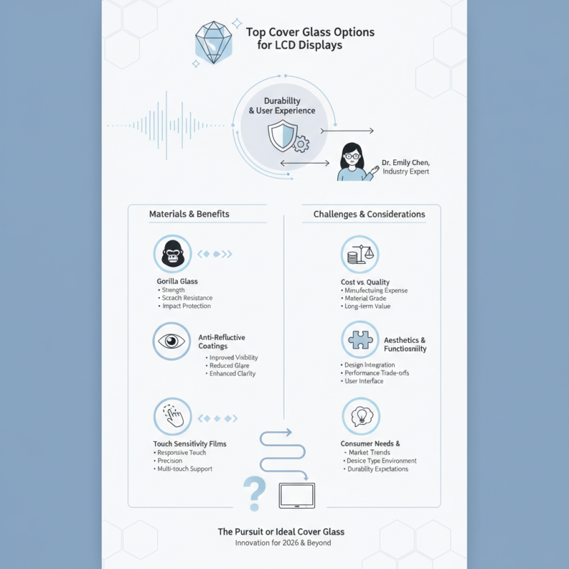 Top Cover Glass Options for LCD Displays in 2026?
