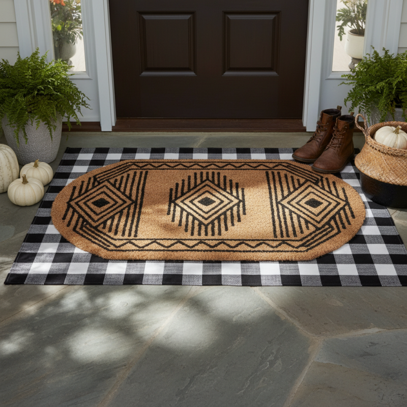 What is Layered Front Door Mats and How Do They Enhance Your Home?