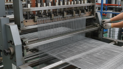 What is a wire mesh weaving machine and how does it work?