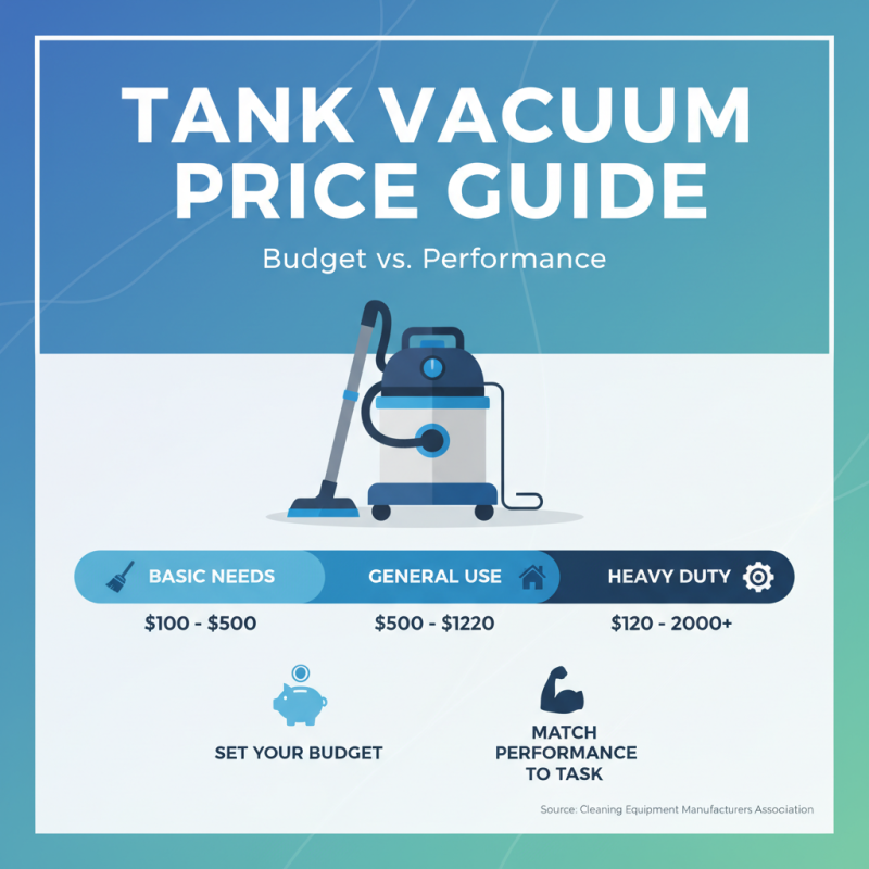 How to Choose the Right Tank Vacuum for Your Needs?