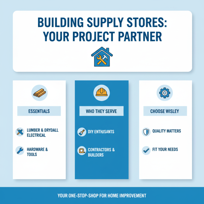What is a Building Supply Store and What Do They Offer?