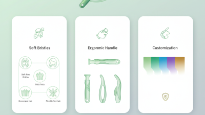 How to Choose Customized Electroplate Green Hair Brush With Aluminum Tube?