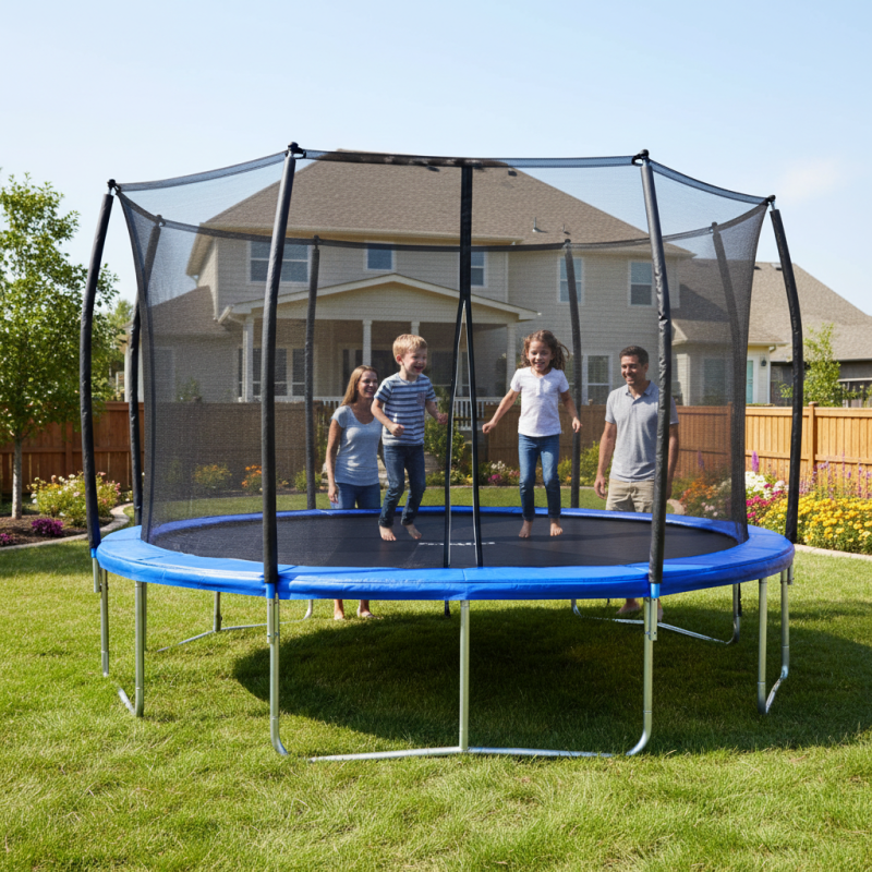 Top 10 Safest Trampolines for Family Fun and Safety?