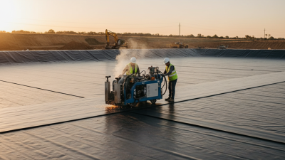 Why Choose a Geomembrane Welding Machine for Your Projects?