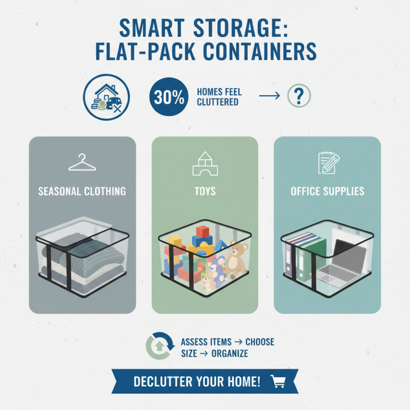 How to Choose the Best Flat Pack Storage Container for Your Needs?