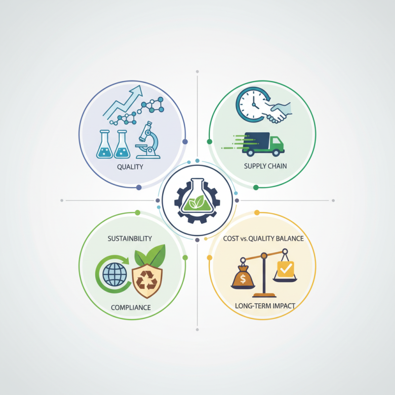 How to Choose the Right Chemical Raw Materials Manufacturer?