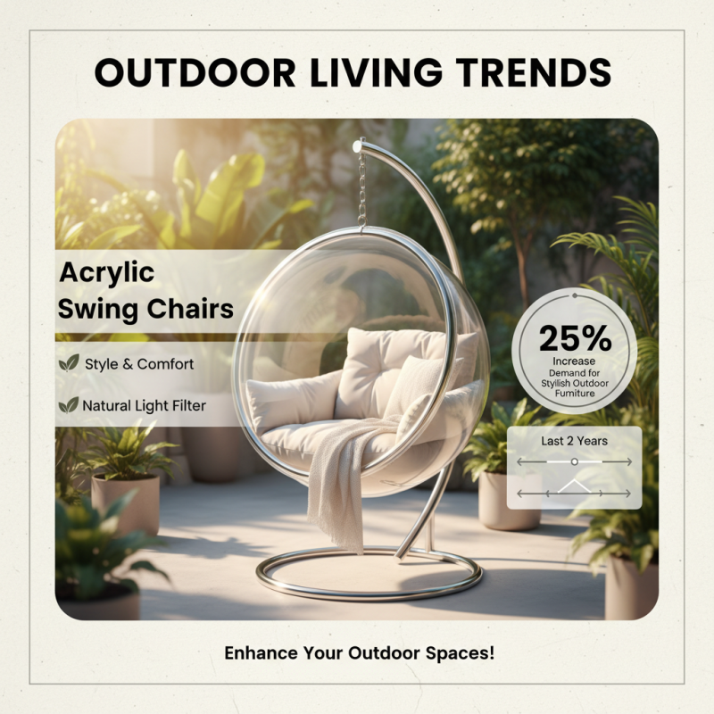10 Best Acrylic Swing Chairs With Stand for Ultimate Relaxation?