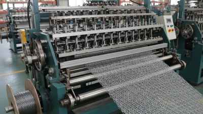 What is a wire mesh weaving machine and how does it work?