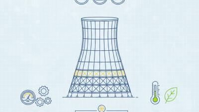 What is a cooling tower and how does it work?