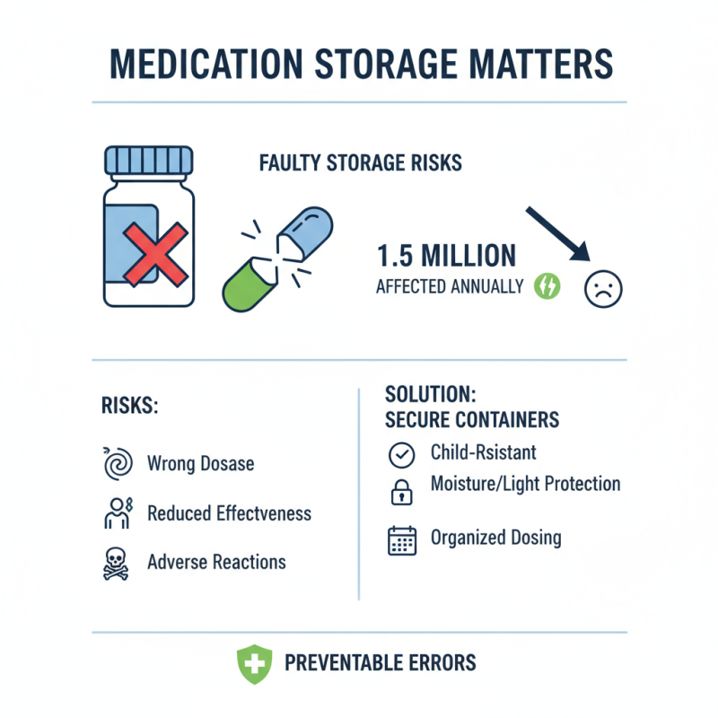 Why Choose the Right Medicine Container for Safe Storage?