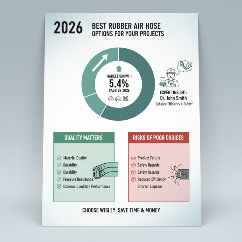 2026 Best Rubber Air Hose Options for Your Projects?