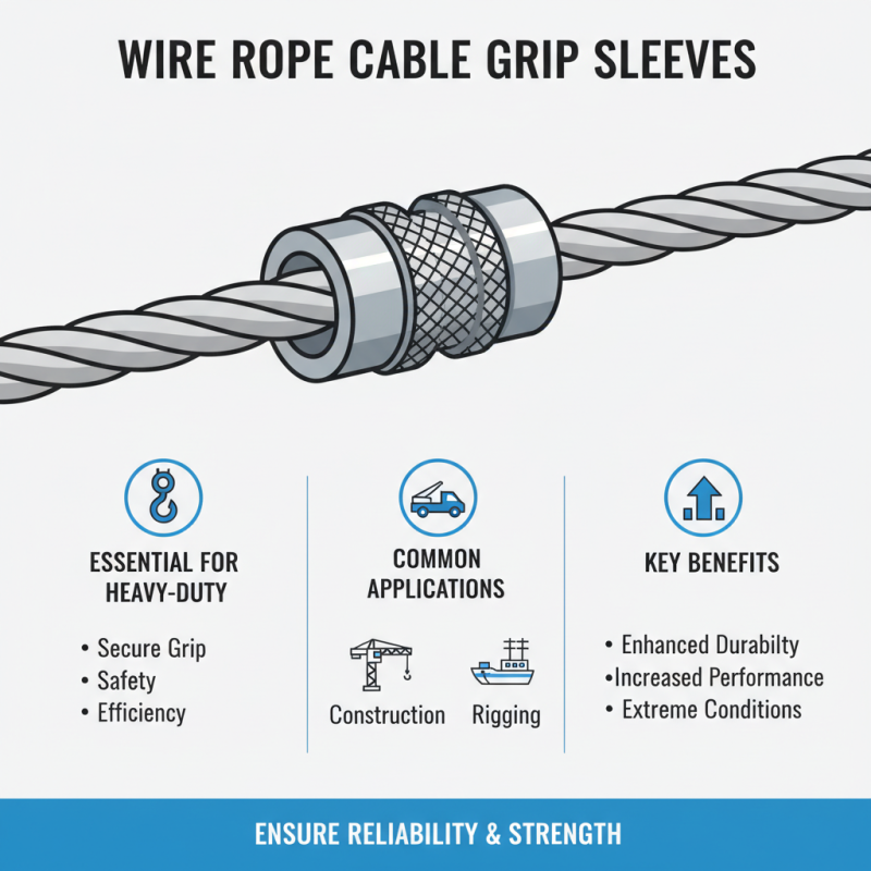 2026 Best Wire Rope Cable Grip Sleeve for Heavy Duty Use?