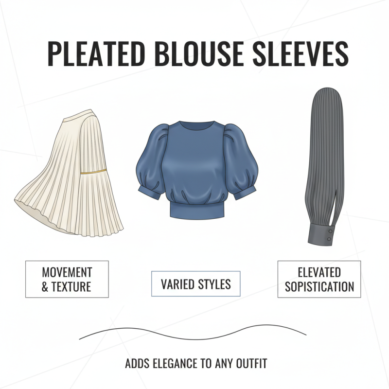 What is a Pleated Blouse Sleeve and How to Style It?