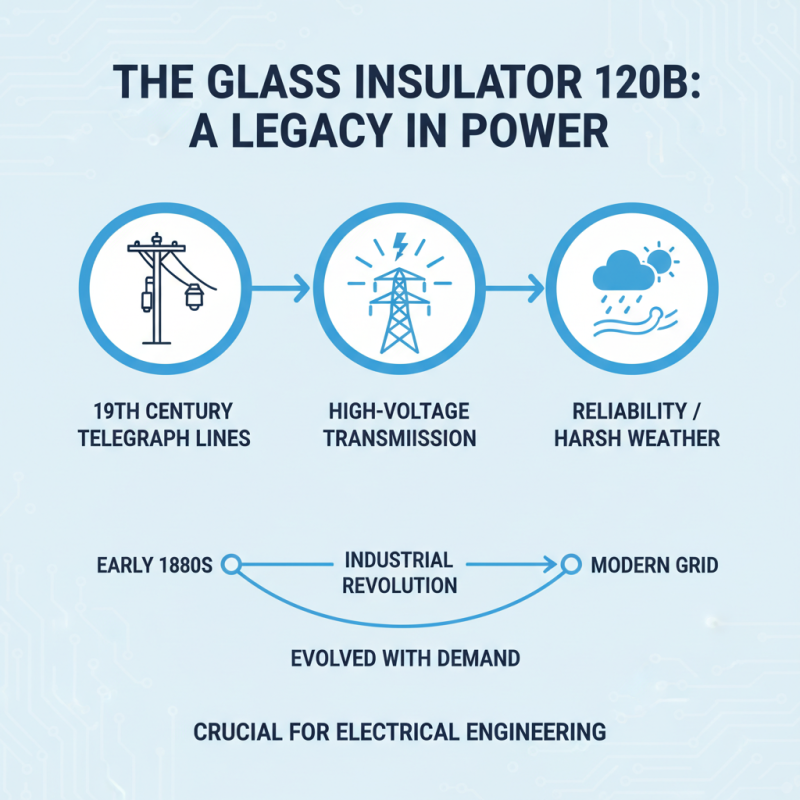 What is the Glass Insulator 120b and its significance?