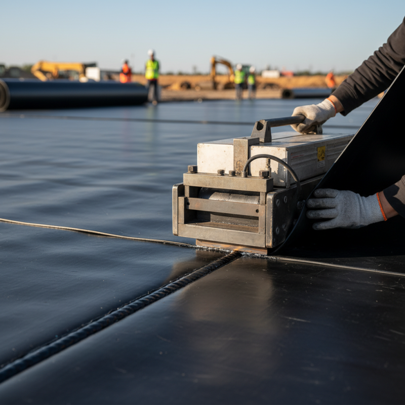 Essential Tips for Operating a Geomembrane Welding Machine?