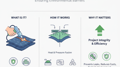 What is a geomembrane welding machine and how does it work?