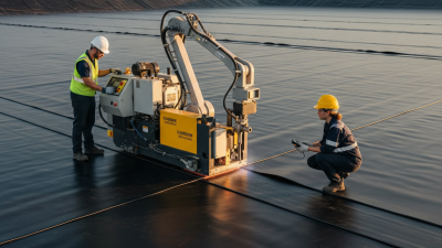 What is a Geomembrane Welding Machine and How Does it Work?