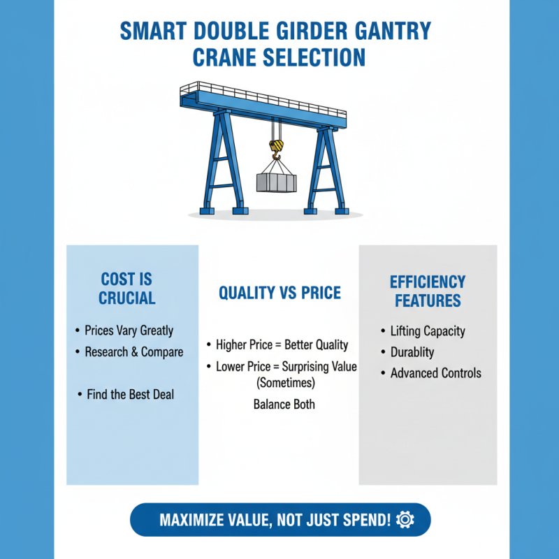 How to Choose the Right Double Girder Gantry Crane for Your Construction Needs?