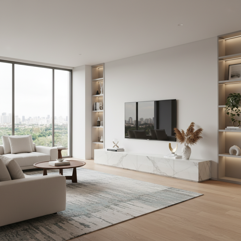 How to Choose the Best Modern Marble Tv Stand for Your Home?