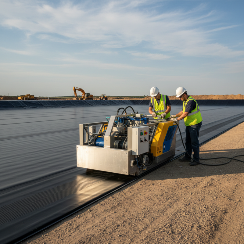 Top 10 Benefits of Using a Geomembrane Welding Machine?