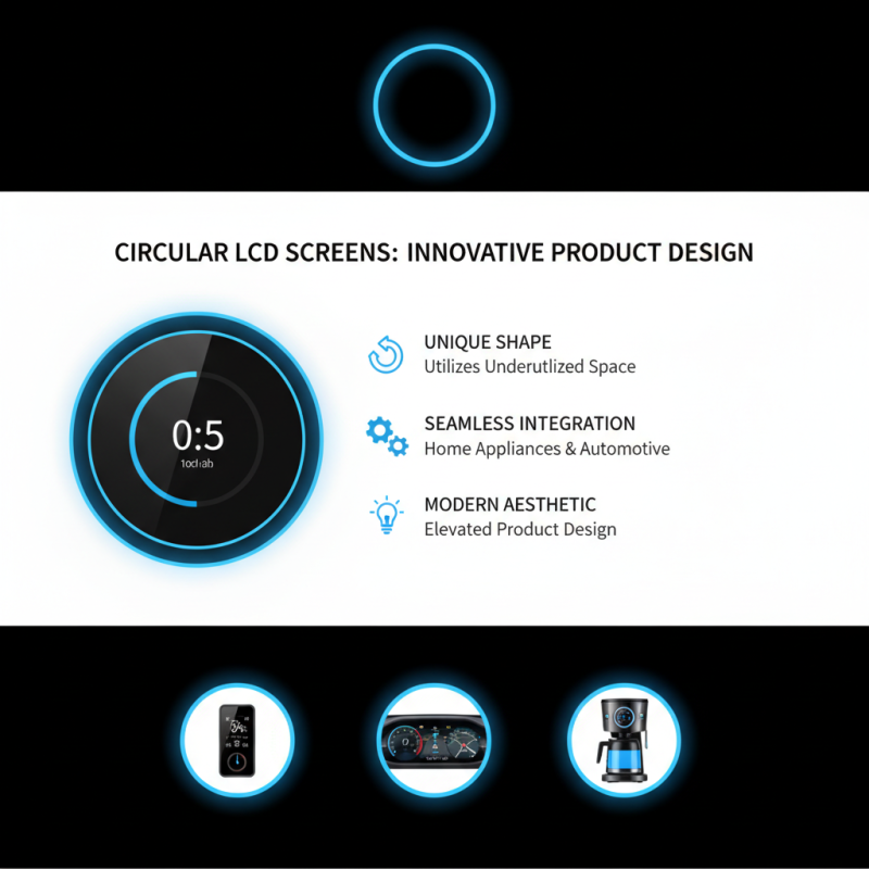 What Are the Benefits of Circular LCD Screens in Design?