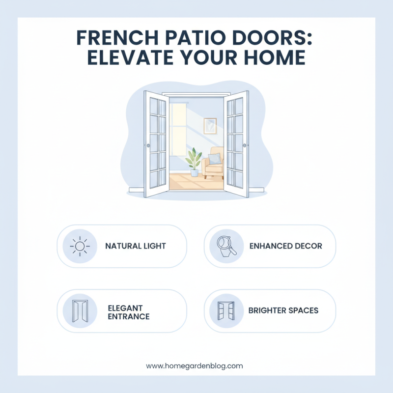 Why Choose French Patio Doors for Your Home Design Needs?