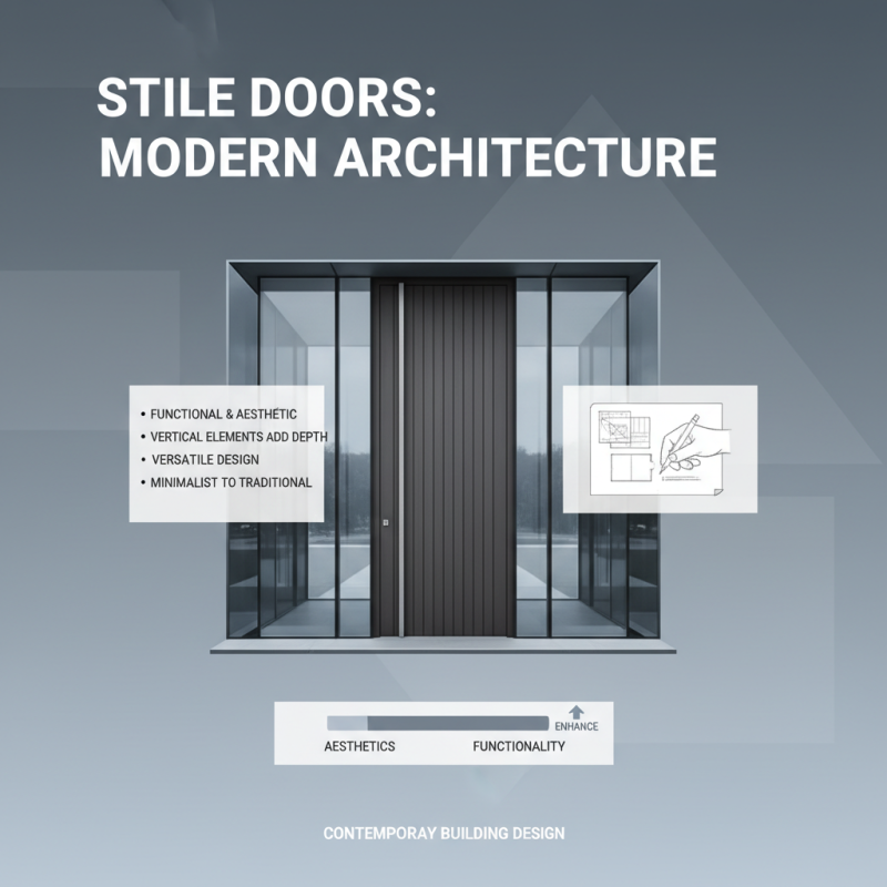 What is the Purpose of Stile Doors in Modern Architecture?