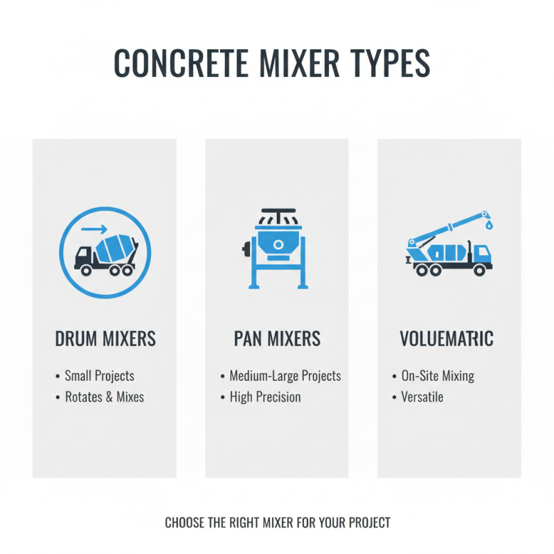 2026 How to Choose the Right Concrete Mixer for Your Projects?