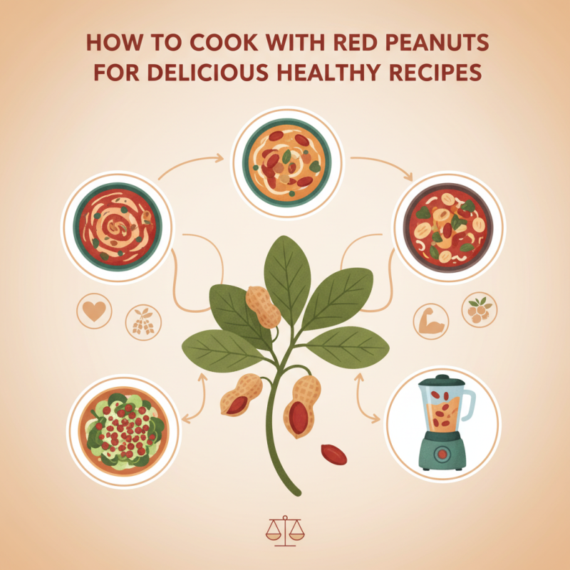 How to Cook with Red Peanuts for Delicious Healthy Recipes?