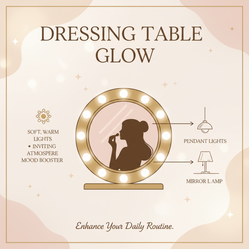 Best Dressing Table Desk Ideas for Your Home Setup?