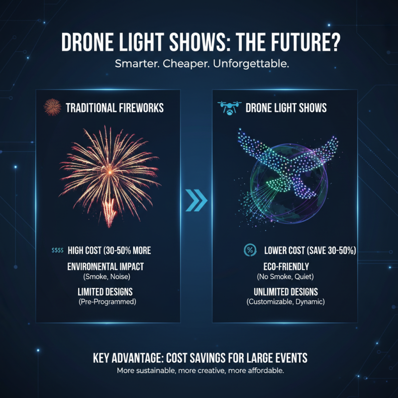 Top Benefits of Drone Fireworks Show for Events and Celebrations?