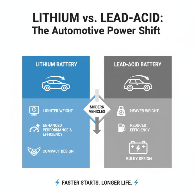 2026 Top Car Start Lithium Battery Benefits and Features?