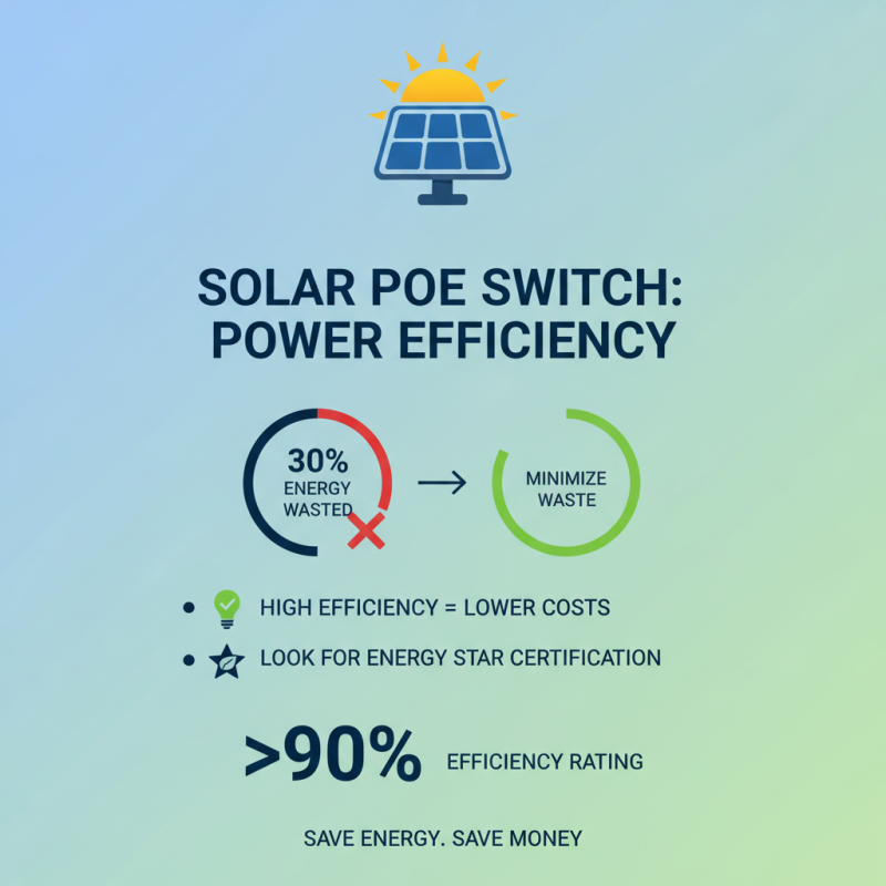 How to Choose the Best Solar Poe Switch for Your 2026 Needs?