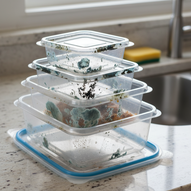 How to Remove Disposable Food Container Mold Effectively?