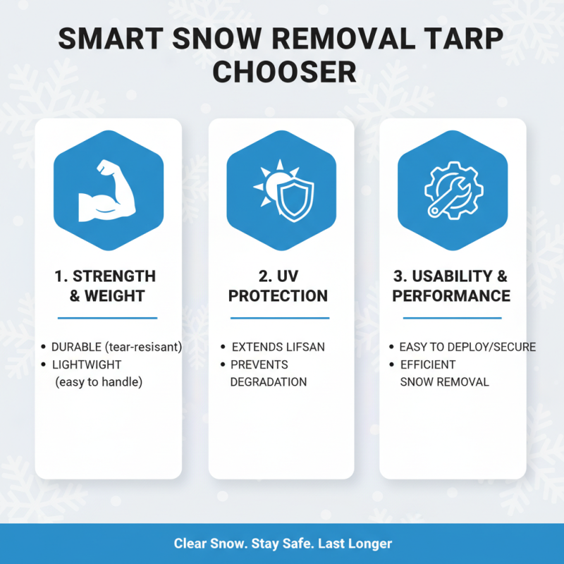 Essential Tips for Choosing the Best Snow Removal Tarps?