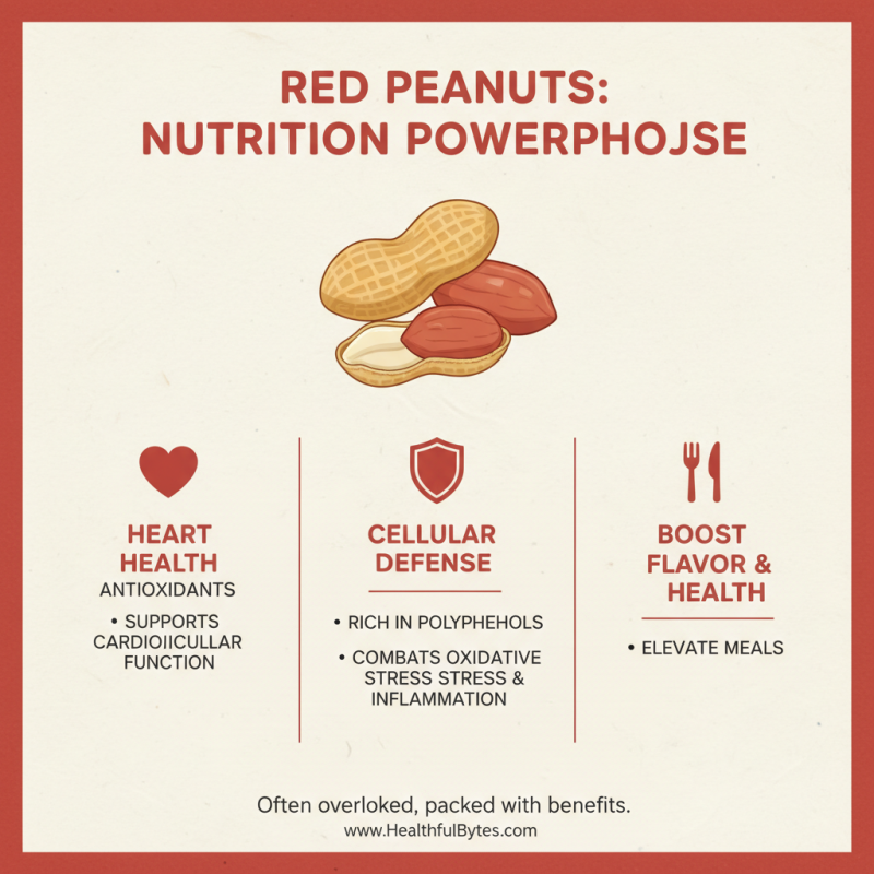 How to Cook with Red Peanuts for Delicious Healthy Recipes?